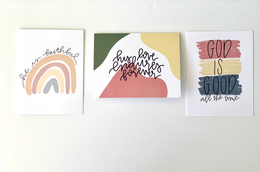 Words of Encouragement Notecards