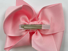 Load image into Gallery viewer, XL Double Knot Pink Striped Bow