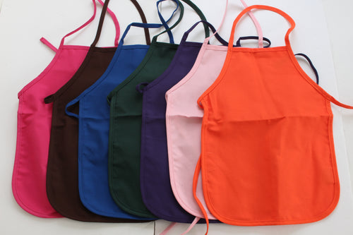 Monogrammed Kid's Apron