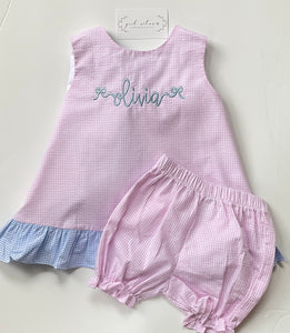 Olivia Ruffle Swing Top Set