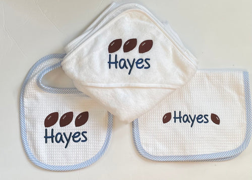 Football Baby Gift Set