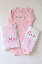Load image into Gallery viewer, Monogrammed Girl&#39;s Newborn Gown